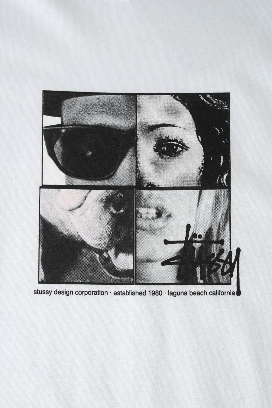 Stussy - T-SHIRT PERSONALITIES BLANC - LE LABO STORE