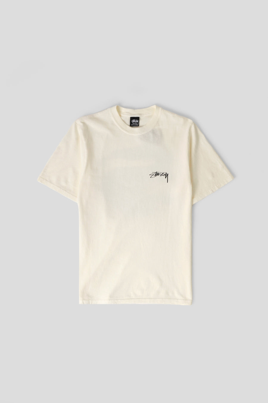 Stussy - T-SHIRT SERPENT PIG. DYED BLANC NATUREL - LE LABO STORE