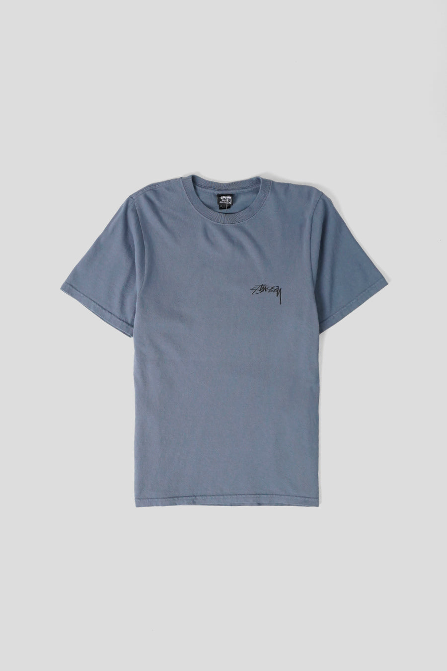 Stussy - T-SHIRT SERPENT PIG. DYED BLEU MARINE - LE LABO STORE