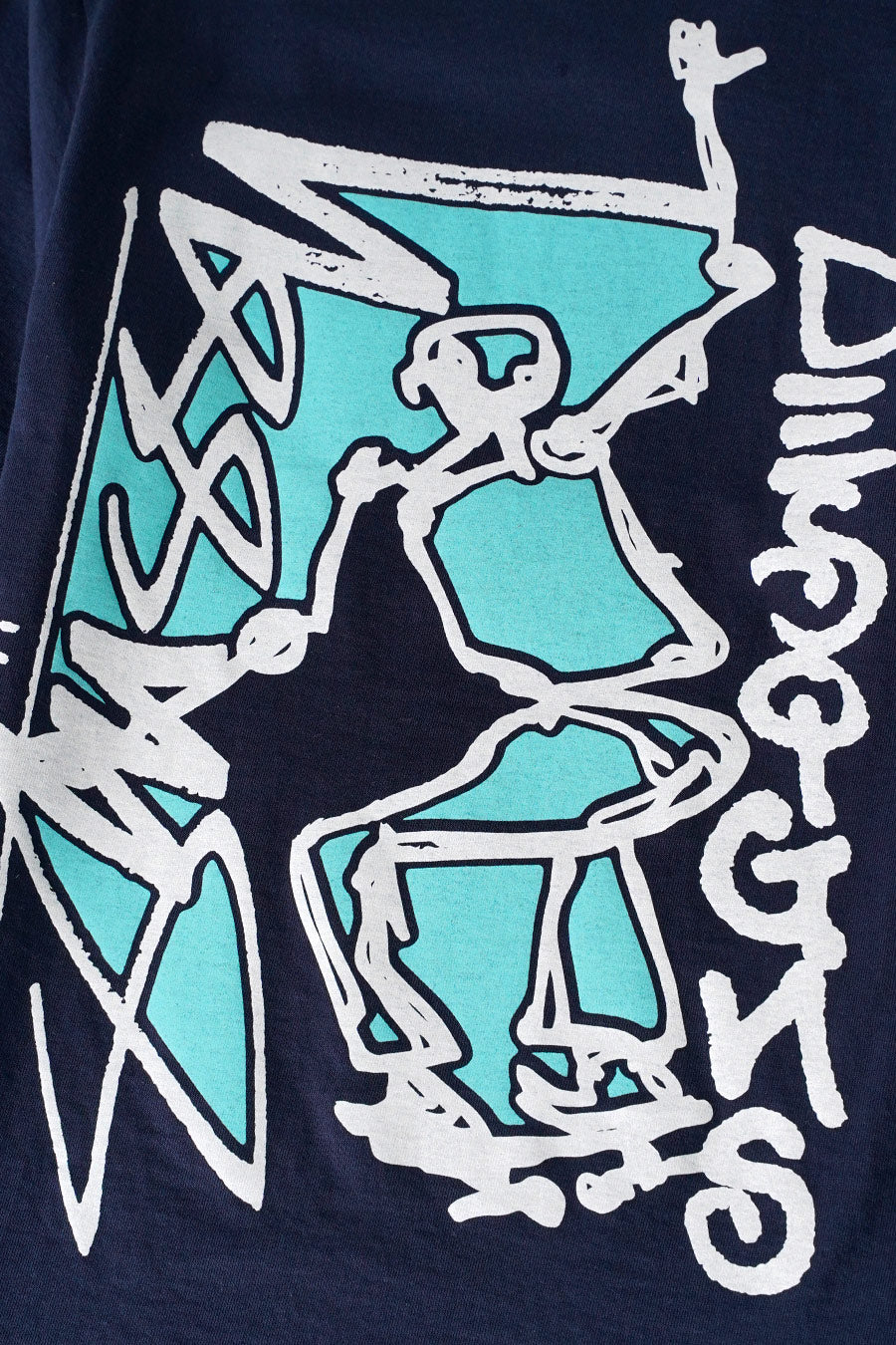 Stussy - T-SHIRT SMOOTH SK8 BLEU MARINE - LE LABO STORE
