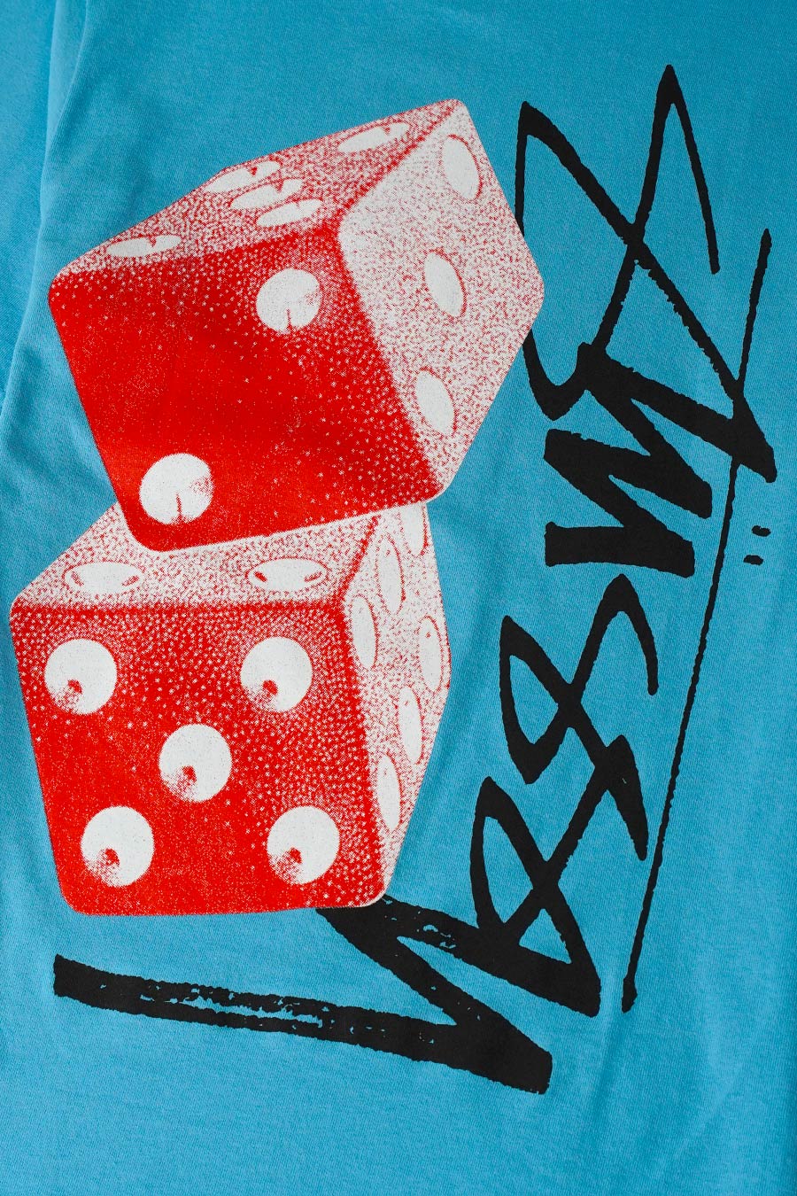 Stussy - T-SHIRT TALL DICE BLEU CIEL - LE LABO STORE