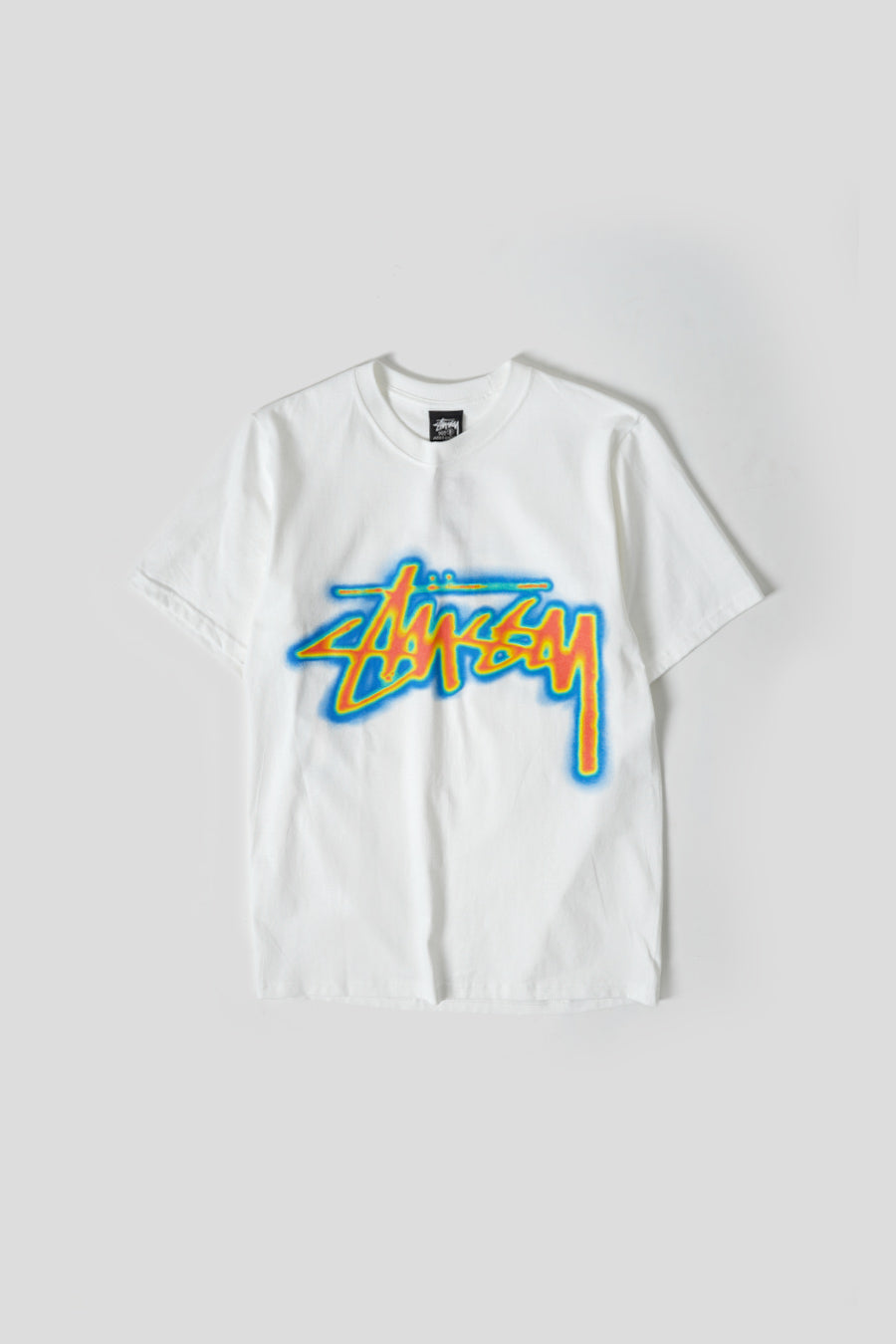 Stussy - T-SHIRT THERMAL STOCK BLANC - LE LABO STORE