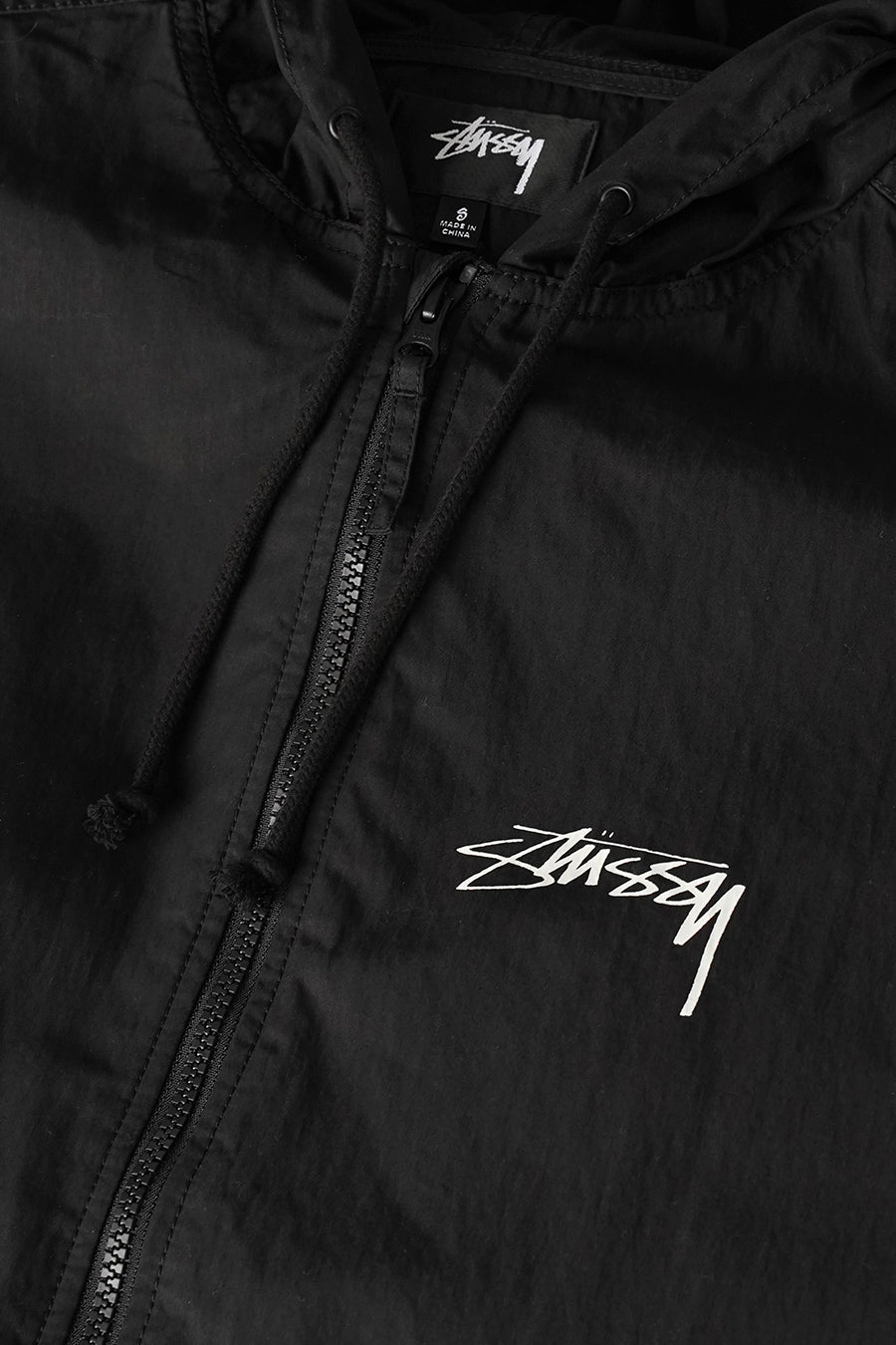 Stussy - VESTE BEACH SHELL COTTON WAX NOIRE - LE LABO STORE