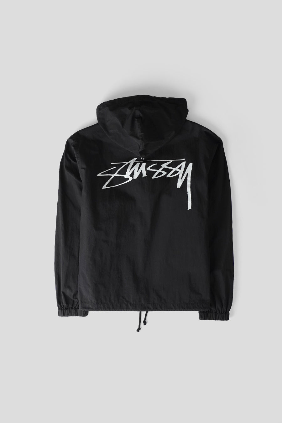 Stussy - VESTE BEACH SHELL COTTON WAX NOIRE - LE LABO STORE