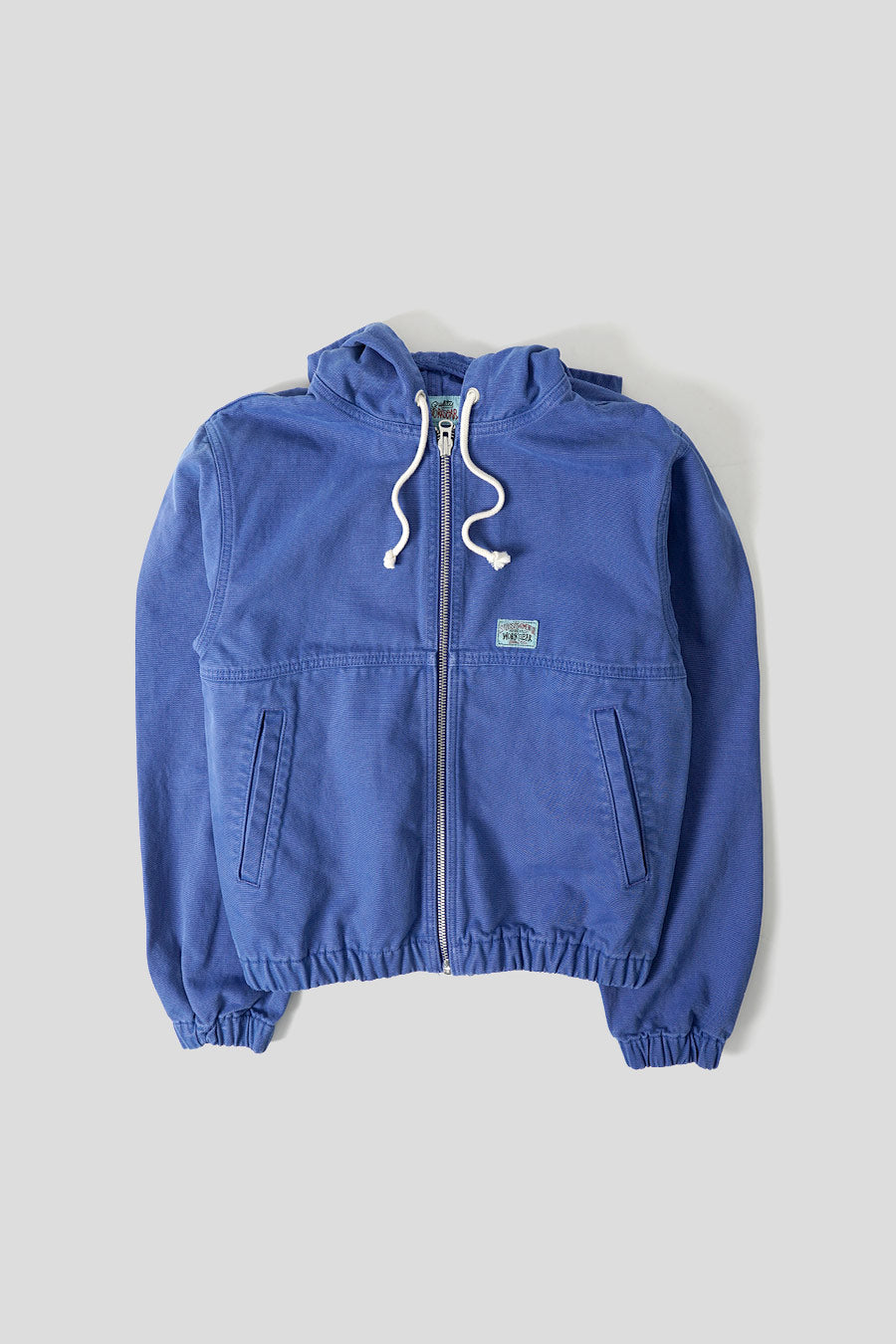 Stussy - BLUE CANVAS UNLINED WORK JACKET - LE LABO STORE