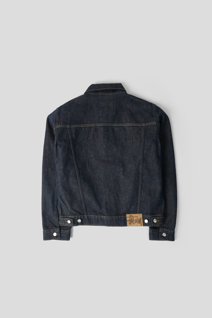 Stussy - RINSED INDIGO TRUCKER DENIM JACKET - LE LABO STORE