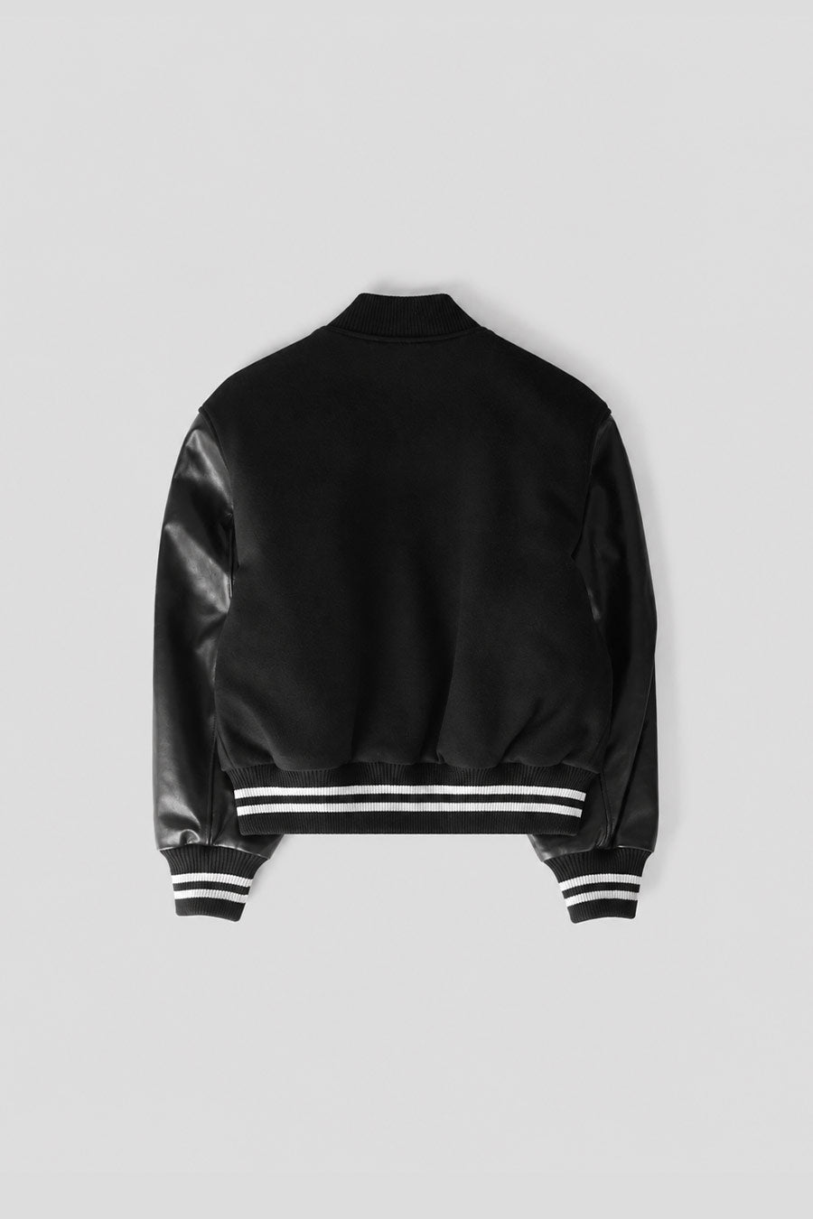 Stussy - VESTE WOOL VARSITY NOIRE - LE LABO STORE