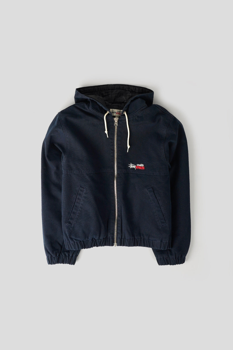 Stussy - VESTE WORK CANVAS INSULATED BLEU MARINE - LE LABO STORE