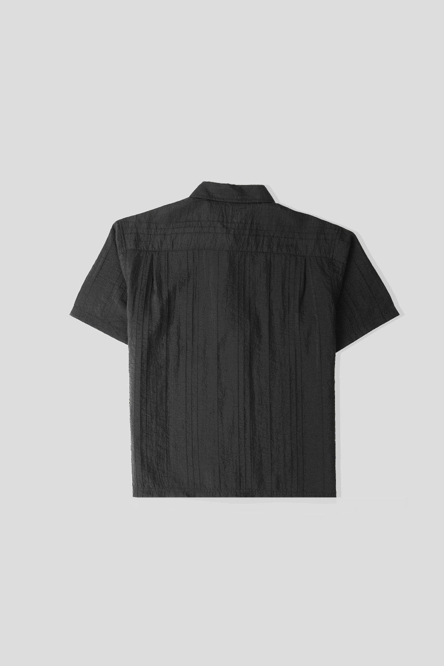 Stussy - CHEMISE PLEATED TEXTURED NOIRE - LE LABO STORE