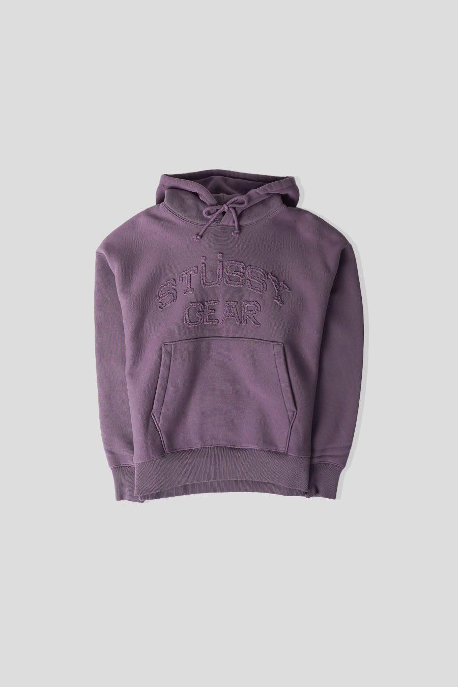 Stussy - PURPLE GEAR APPLIQUE HOODIE - LE LABO STORE