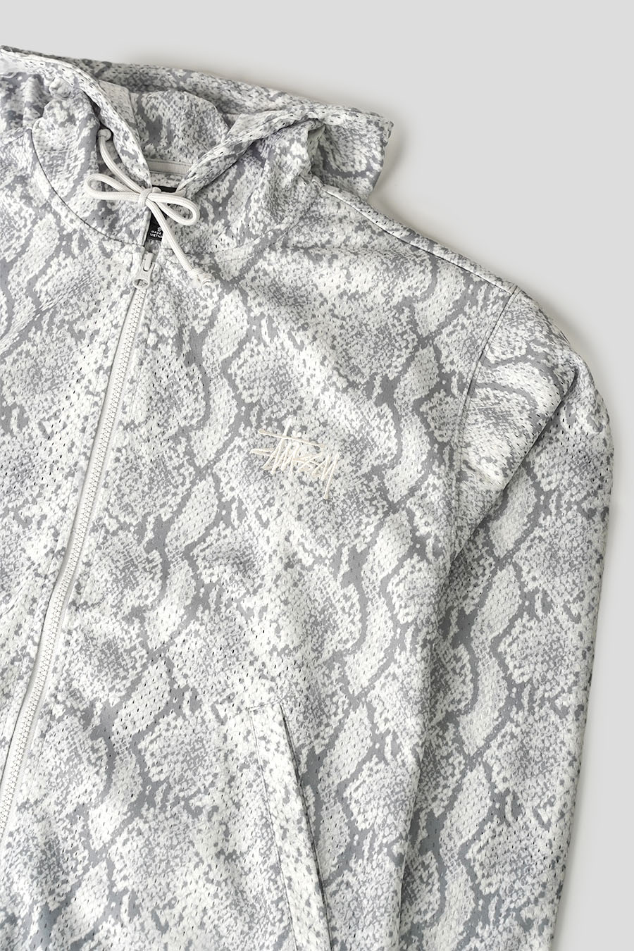 Stussy - HOODIE ZIP ATHLETIC MESH SNAKE - LE LABO STORE