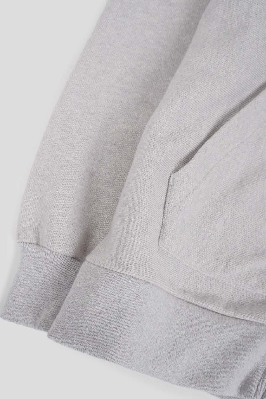 Stussy - HOODIE ZIP BRASS KNIT GIRS CHINE - LE LABO STORE