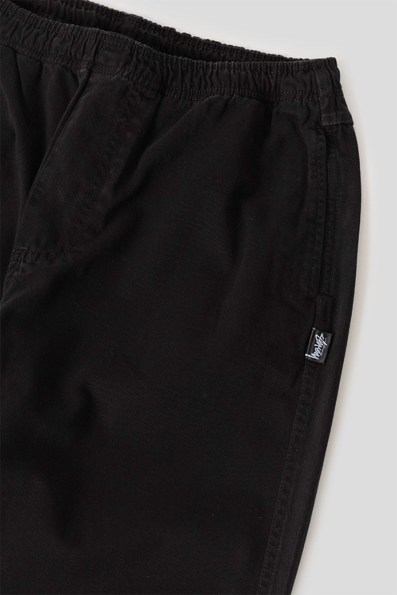 Stussy - BLACK BEACH COTTON TWIL PANT - LE LABO STORE