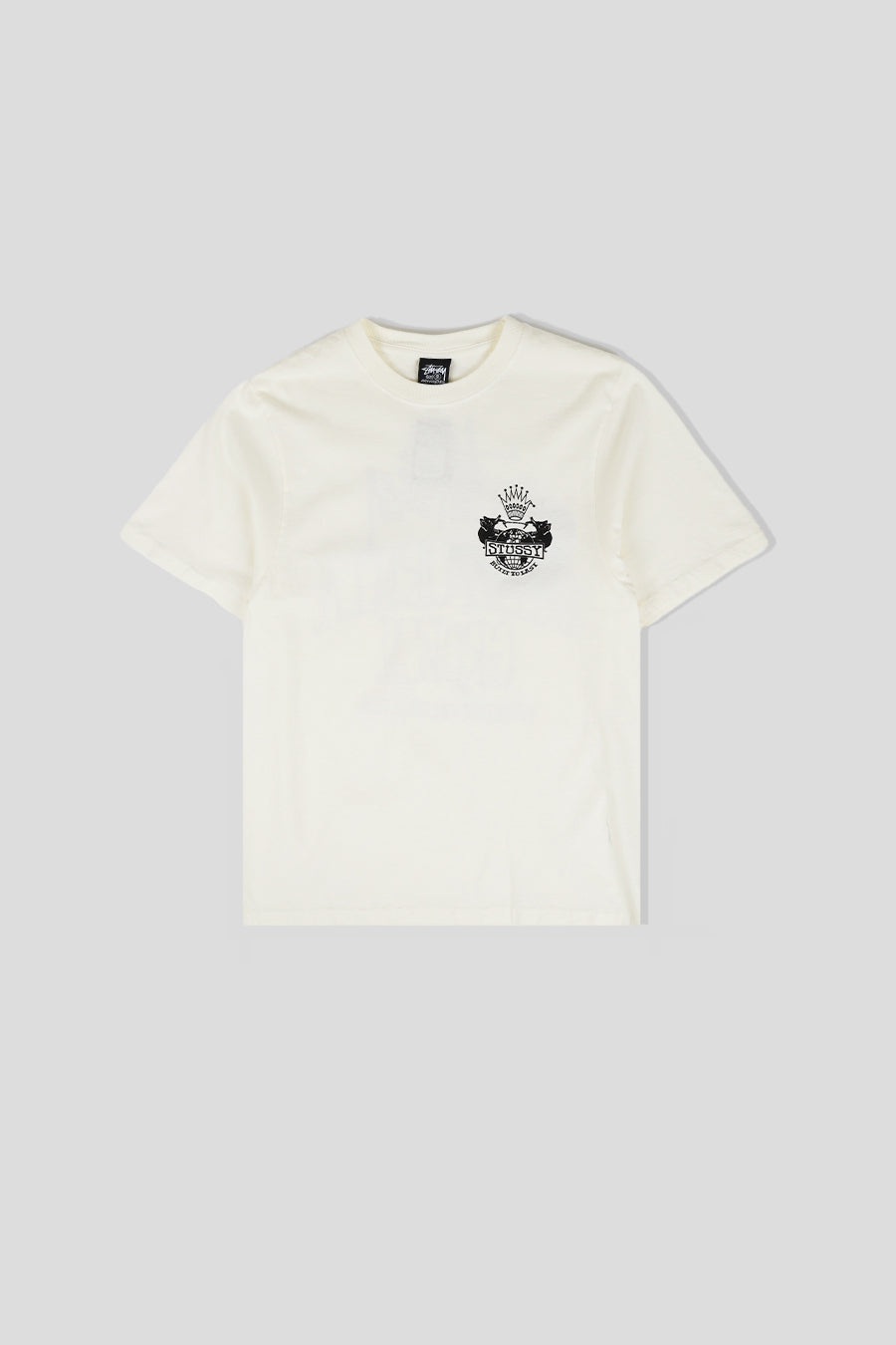 Stussy - T-SHIRT BUILT TO LAST PIG. DYED BLANC NATUREL - LE LABO STORE