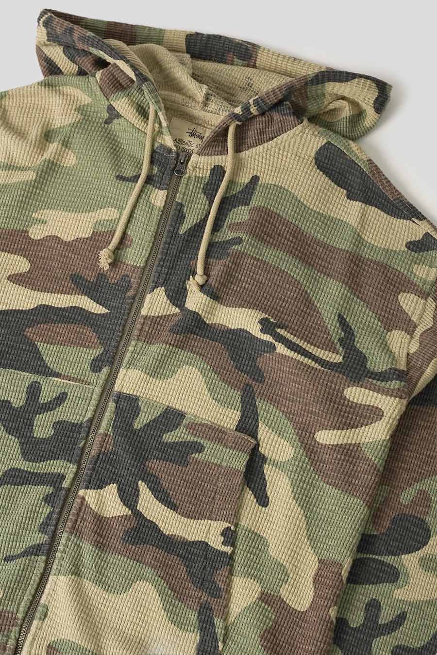 Stussy - HOODIE LIGHT WEIGHT THERMAL CAMO - LE LABO STORE