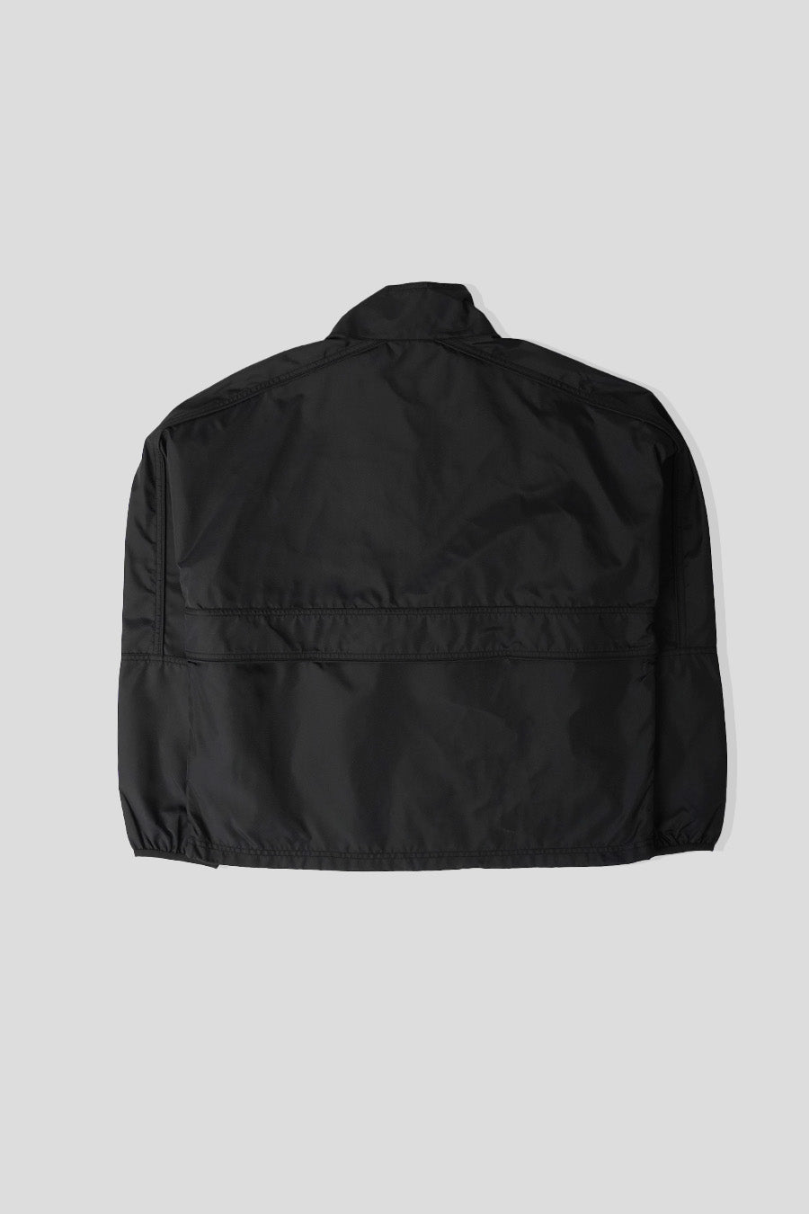 Stussy - BLACK LIGHTWEIGHT PULLOVER JACKET - LE LABO STORE