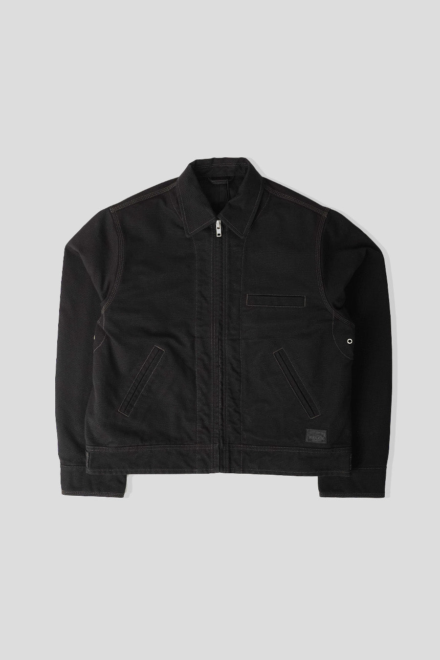 Stussy - BLACK WORK COLLARED JACKET - LE LABO STORE