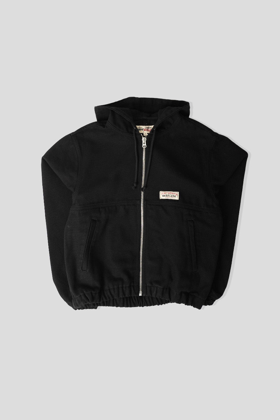 Stussy - BLACK WORK UNLINED CANVAS JACKET - LE LABO STORE