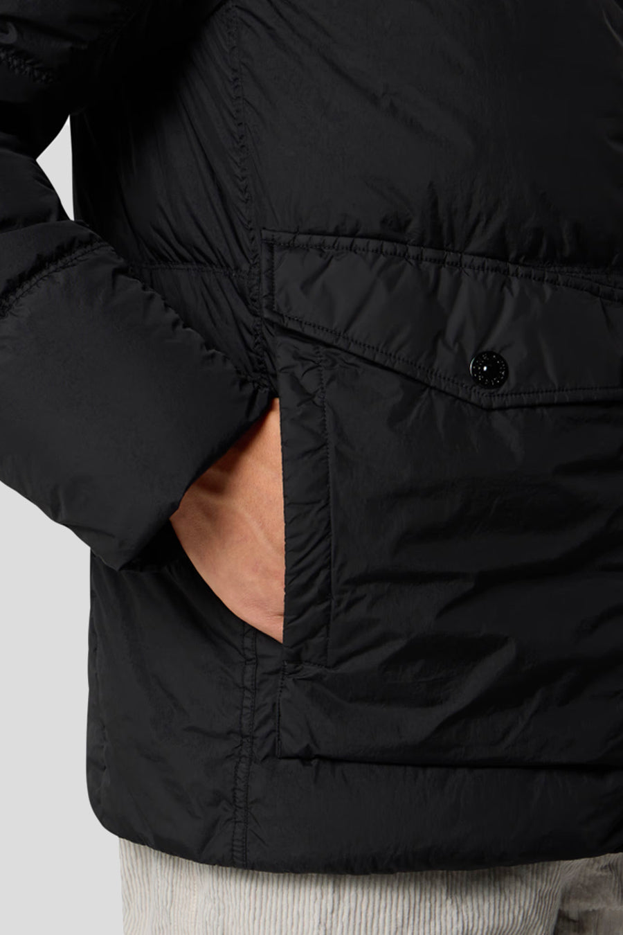 Stone Island - DOUDOUNE CRINKLE REPS NY NOIR - LE LABO STORE