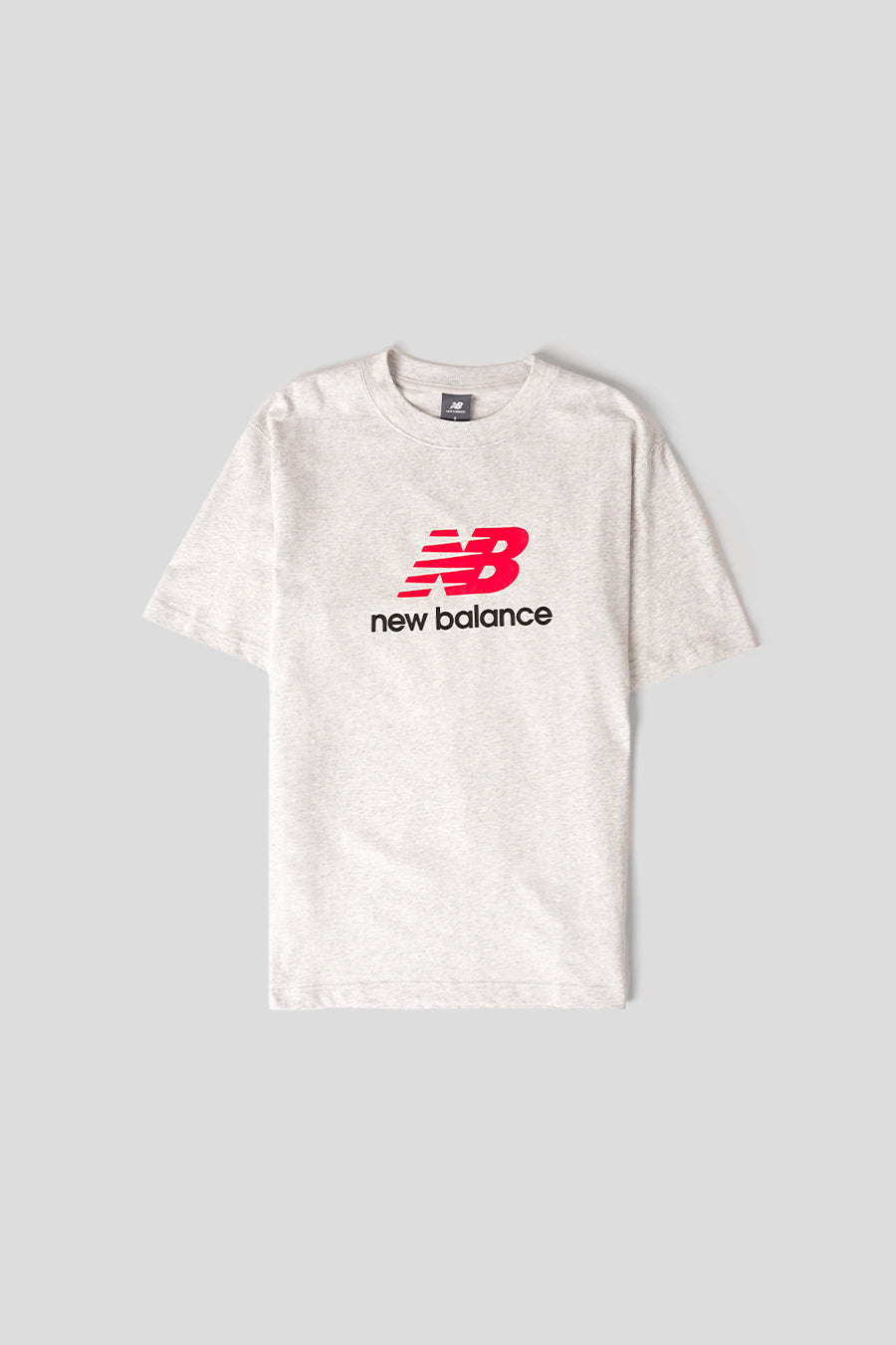 NEW BALANCE - T-SHIRT ATHLECTICS LOGO GRIS - LE LABO STORE