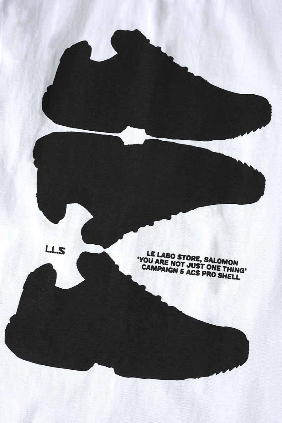L.L.S - WHITE ACS PRO SHELL T-SHIRT - LE LABO STORE