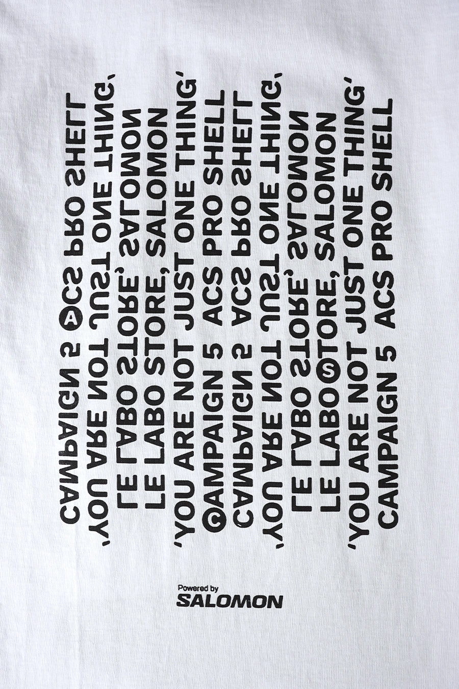 L.L.S - WHITE ACS PRO SHELL T-SHIRT - LE LABO STORE
