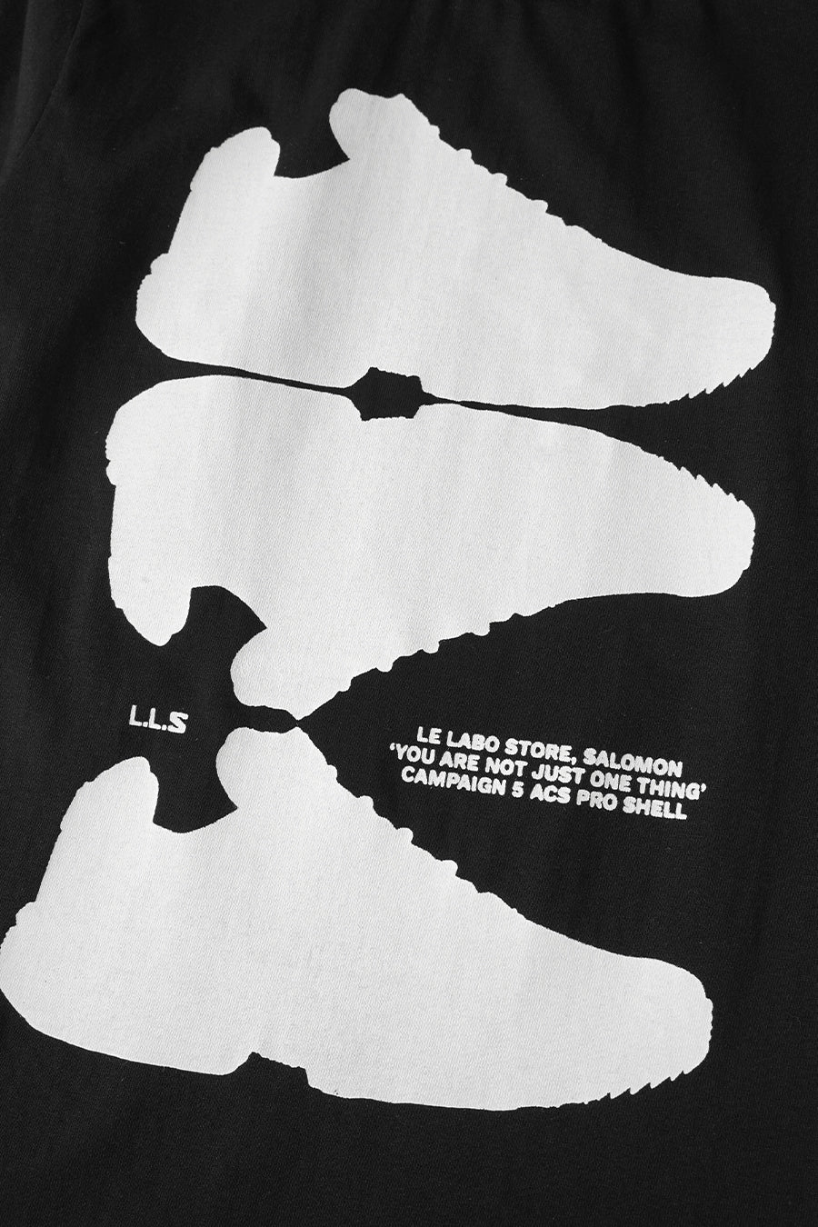 L.L.S - BLACK ACS PRO SHELL T-SHIRT - LE LABO STORE