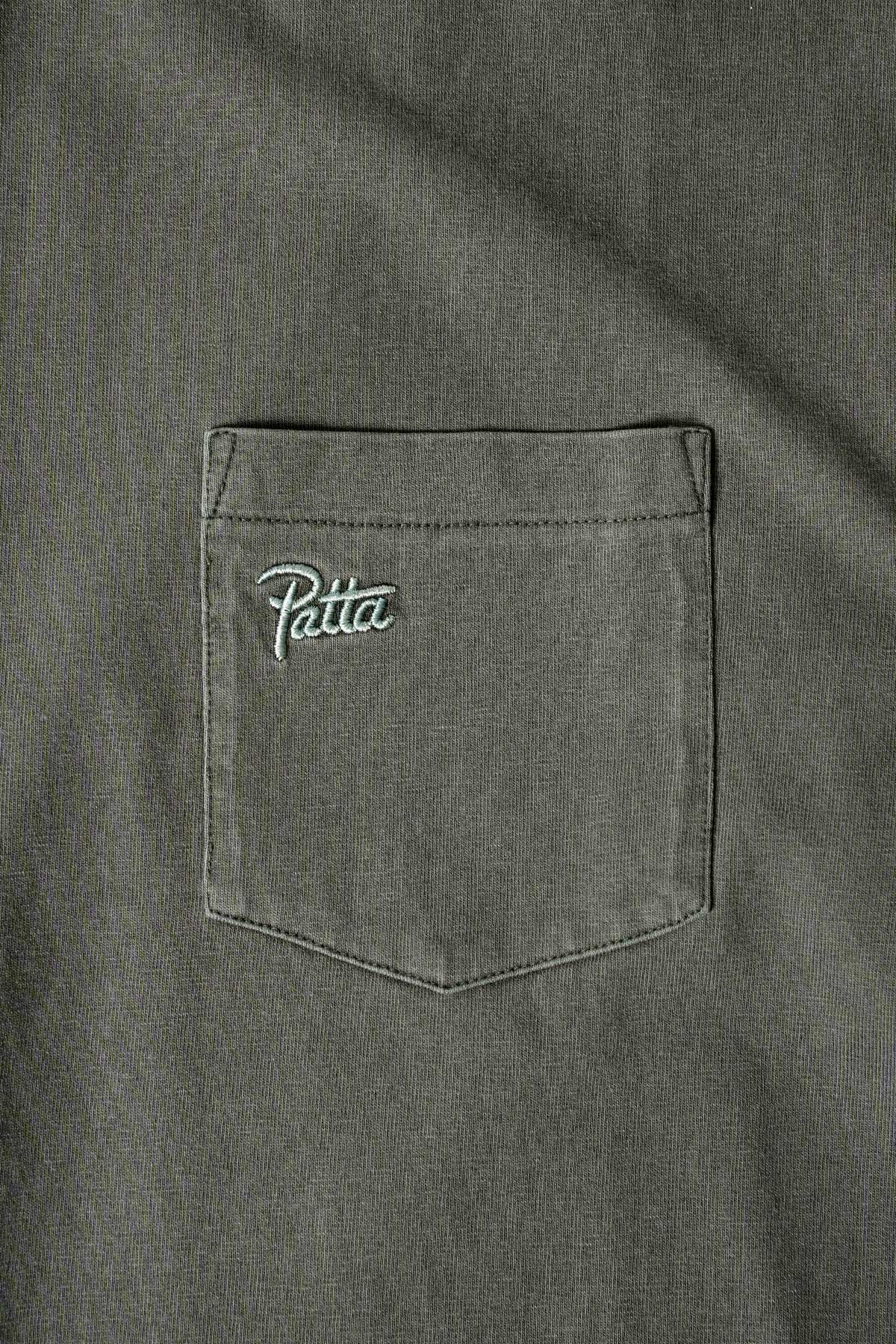 Patta - T-SHIRT BASIC POCKET VERT FONCÉ - LE LABO STORE