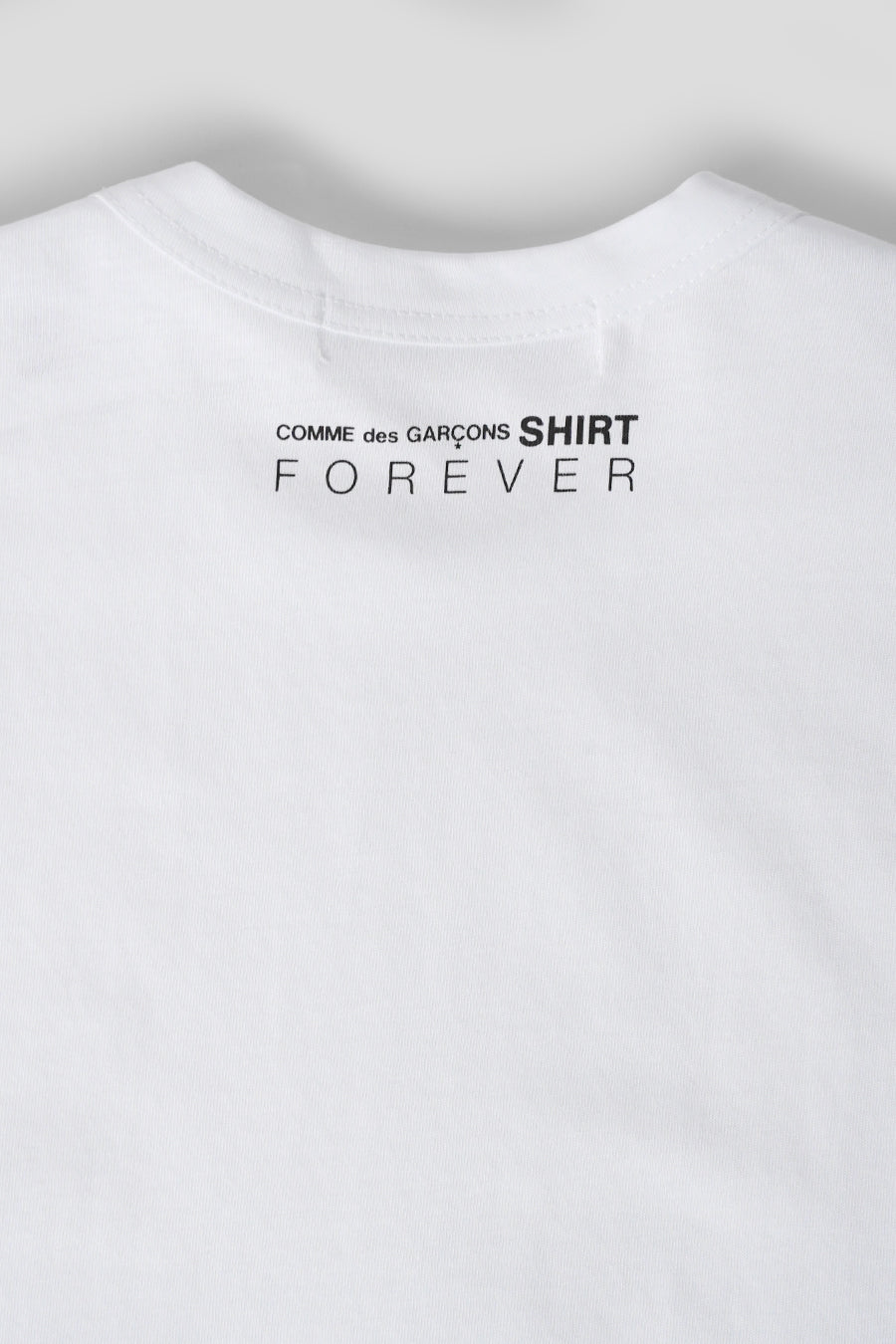 Comme des garçons SHIRT - T-SHIRT CDG SHIRT FOREVER BLANC - LE LABO STORE