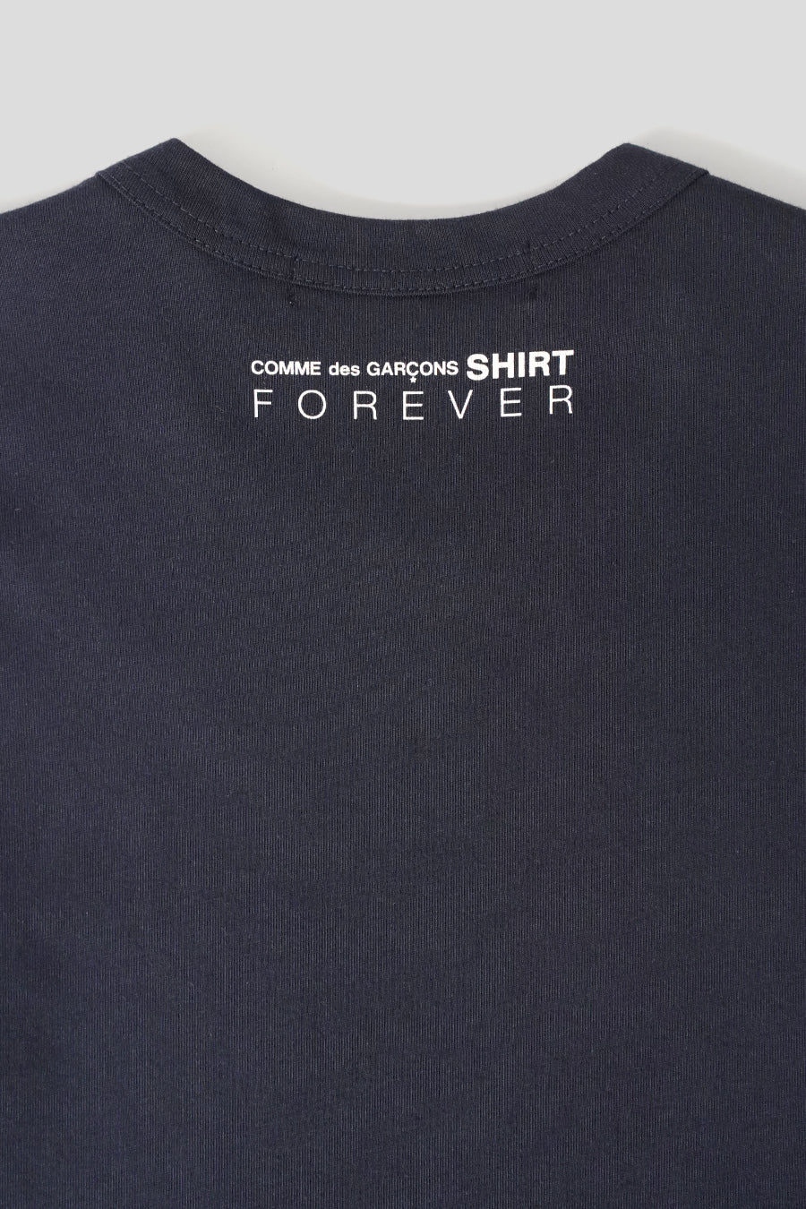 Comme des garçons SHIRT - T-SHIRT CDG SHIRT FOREVER BLEU MARINE - LE LABO STORE