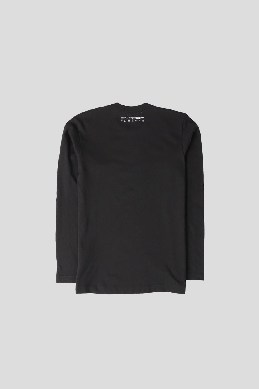 Comme des garçons SHIRT - T-SHIRT MANCHES LONGUES CDG SHIRT FOREVER NOIR - LE LABO STORE