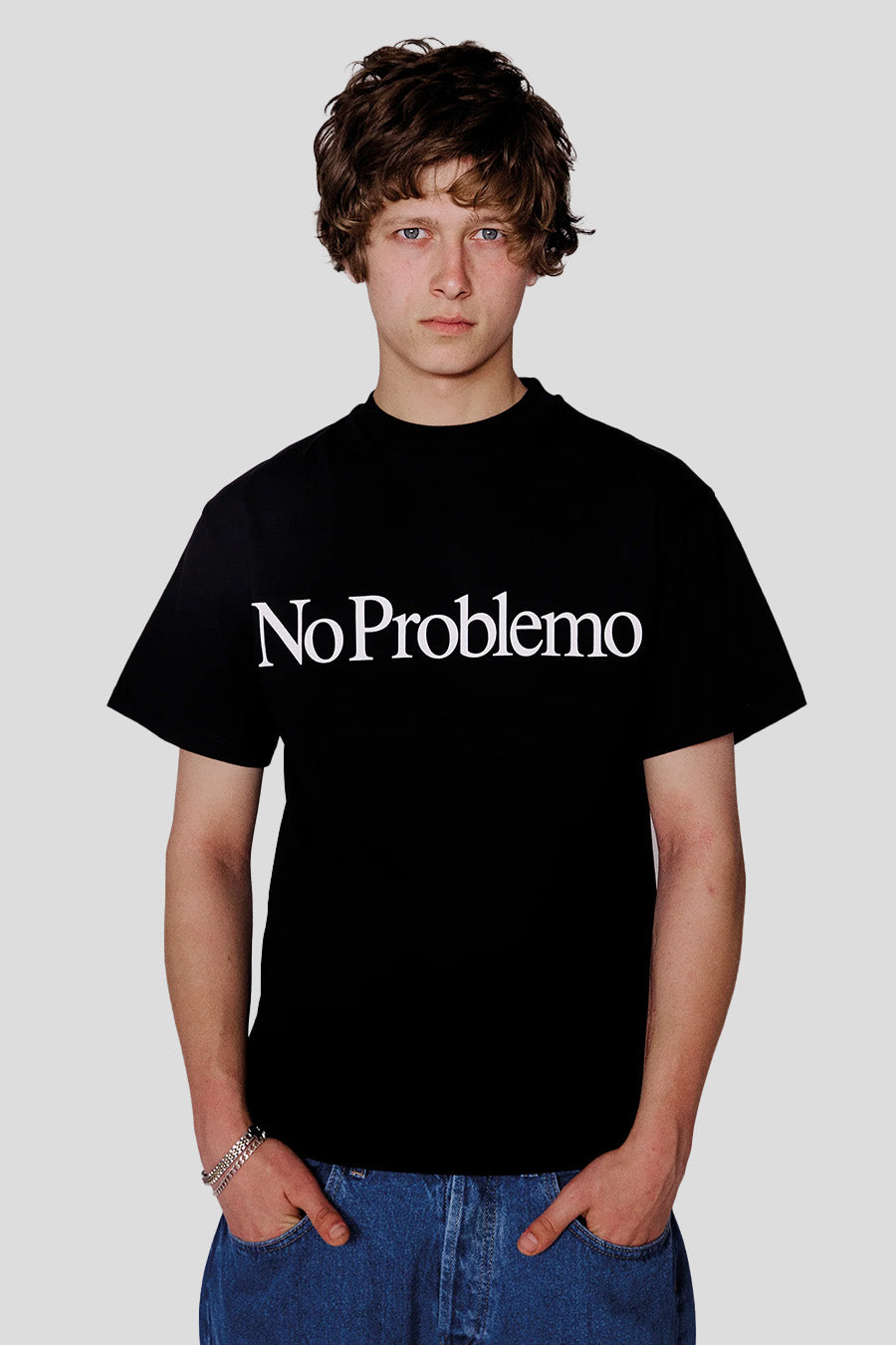 NO PROBLEMO - T-SHIRT NO PROBLEMO NOIR - LE LABO STORE