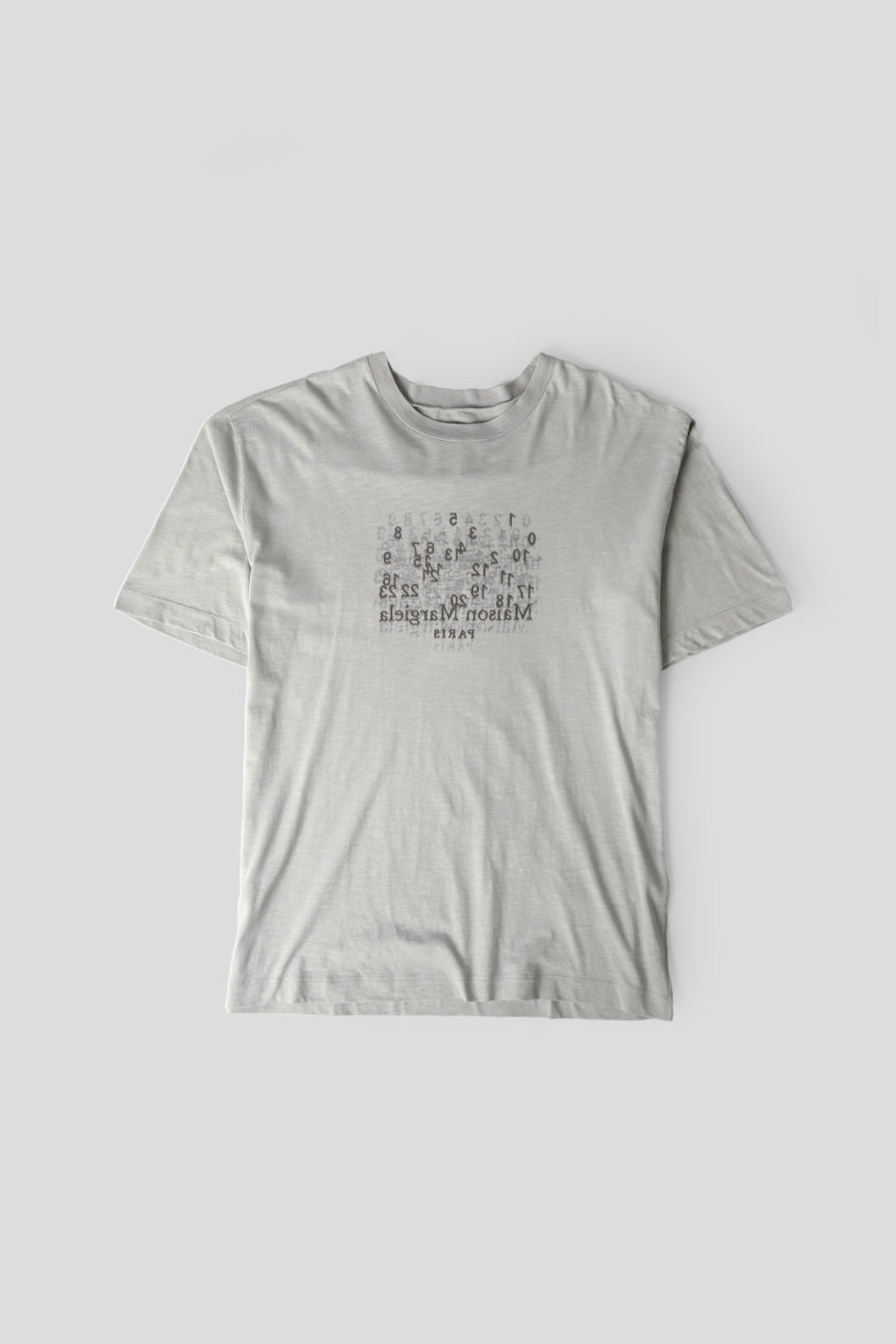 Maison Margiela - T-SHIRT NUMERICAL GRIS - LE LABO STORE