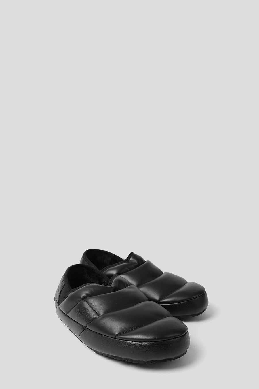 The North Face - MULES THERMOBALL TRACTION LEATHER TNF BLACK - LE LABO STORE