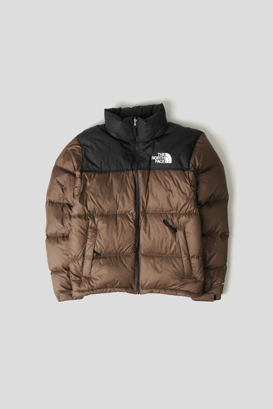 The North Face - VESTE NUPTSE 1996 SMOKEY BROWN ET TNF BLACK - LE LABO STORE