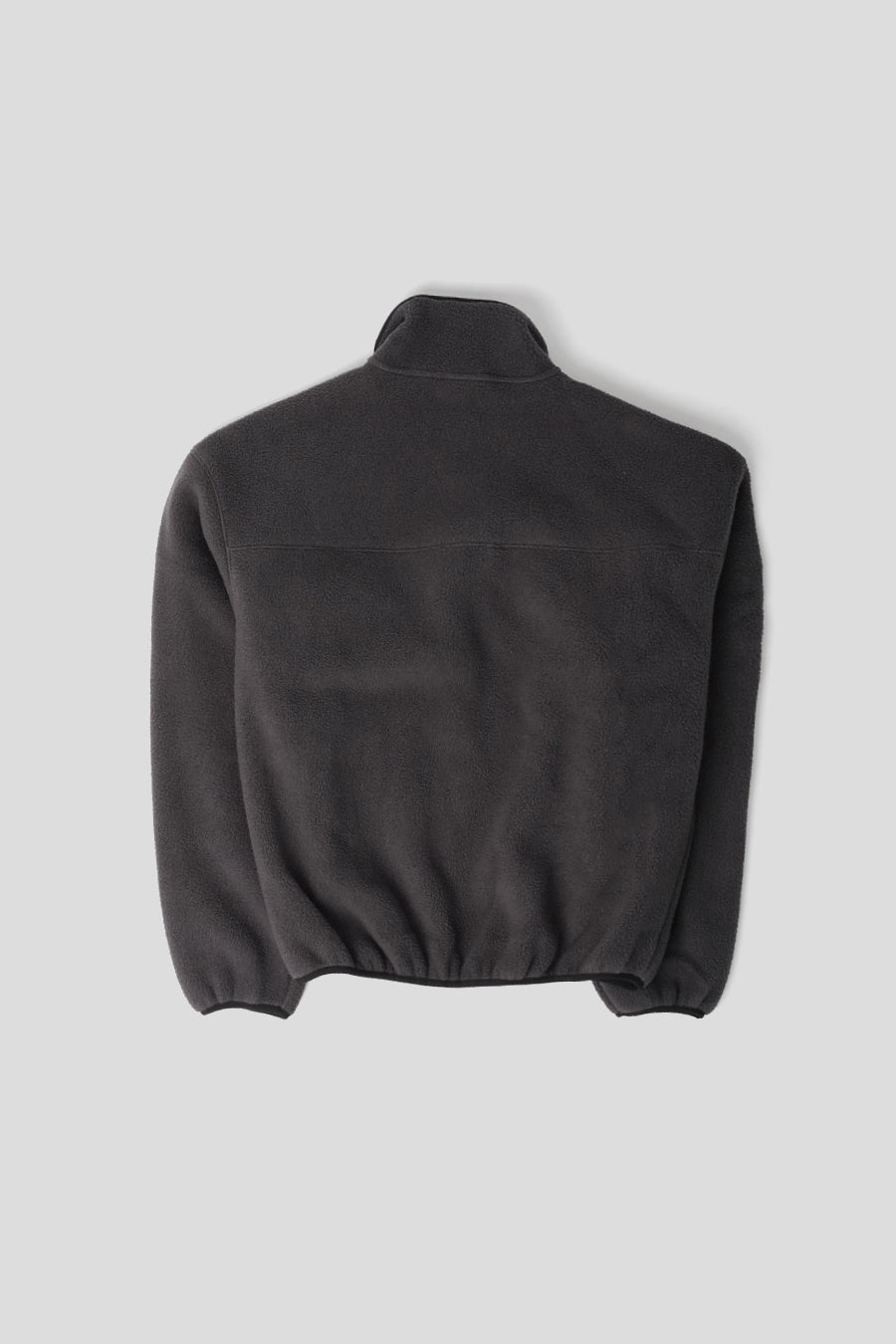 The North Face - DARK GREY DEMI-ZIPPED RED BOX FLEECE JACKET - LE LABO STORE