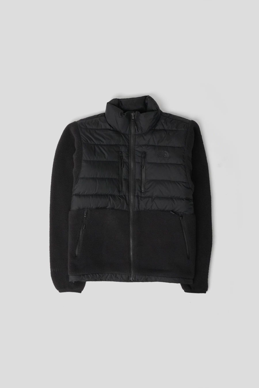 The North Face - VESTE POLAIRE HYBRID RMST DENALI TEK NOIRE - LE LABO STORE