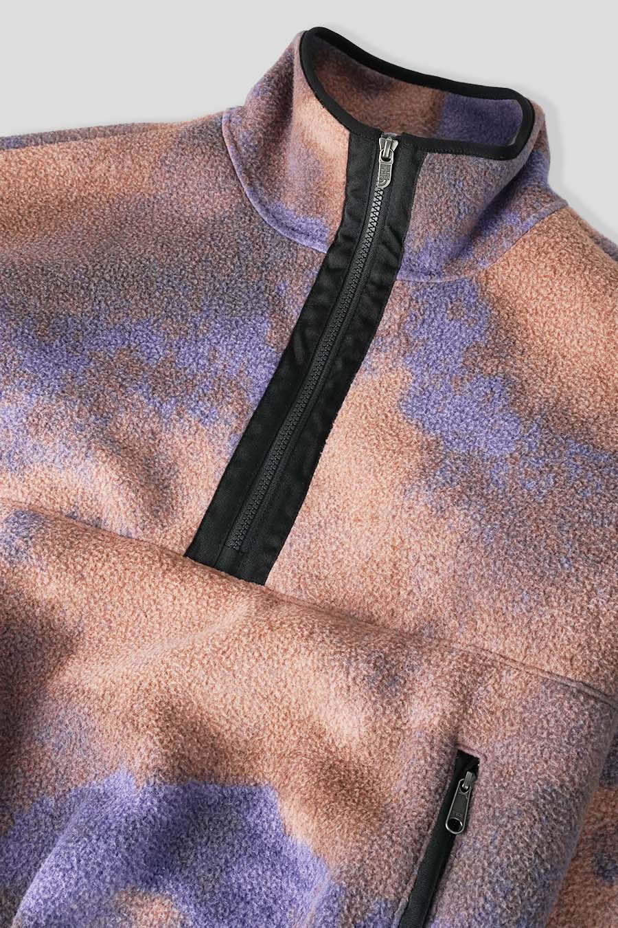 The North Face - HALF-ZIP FLEECE TNF RED BOX MULTICOLOR - LE LABO STORE