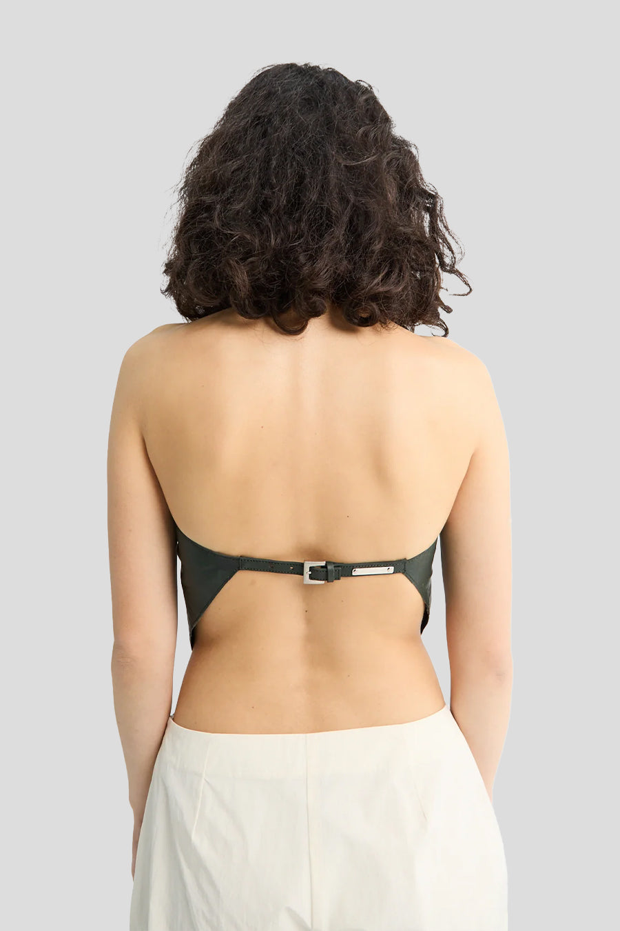 PALOMA WOOL - KHAKI ALBA TOP - LE LABO STORE