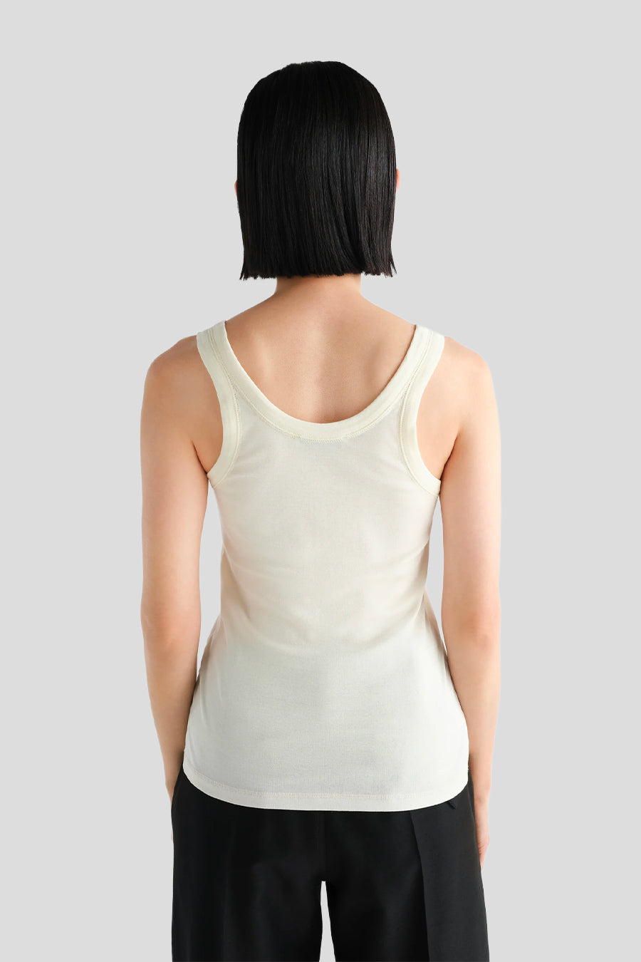 LEMAIRE - TOP RIB TANK ÉCRU - LE LABO STORE