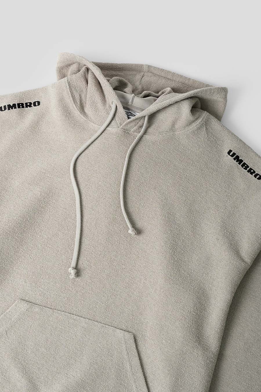 Umbro - LIGHT GREY LASERED MASKED HOODIE - LE LABO STORE