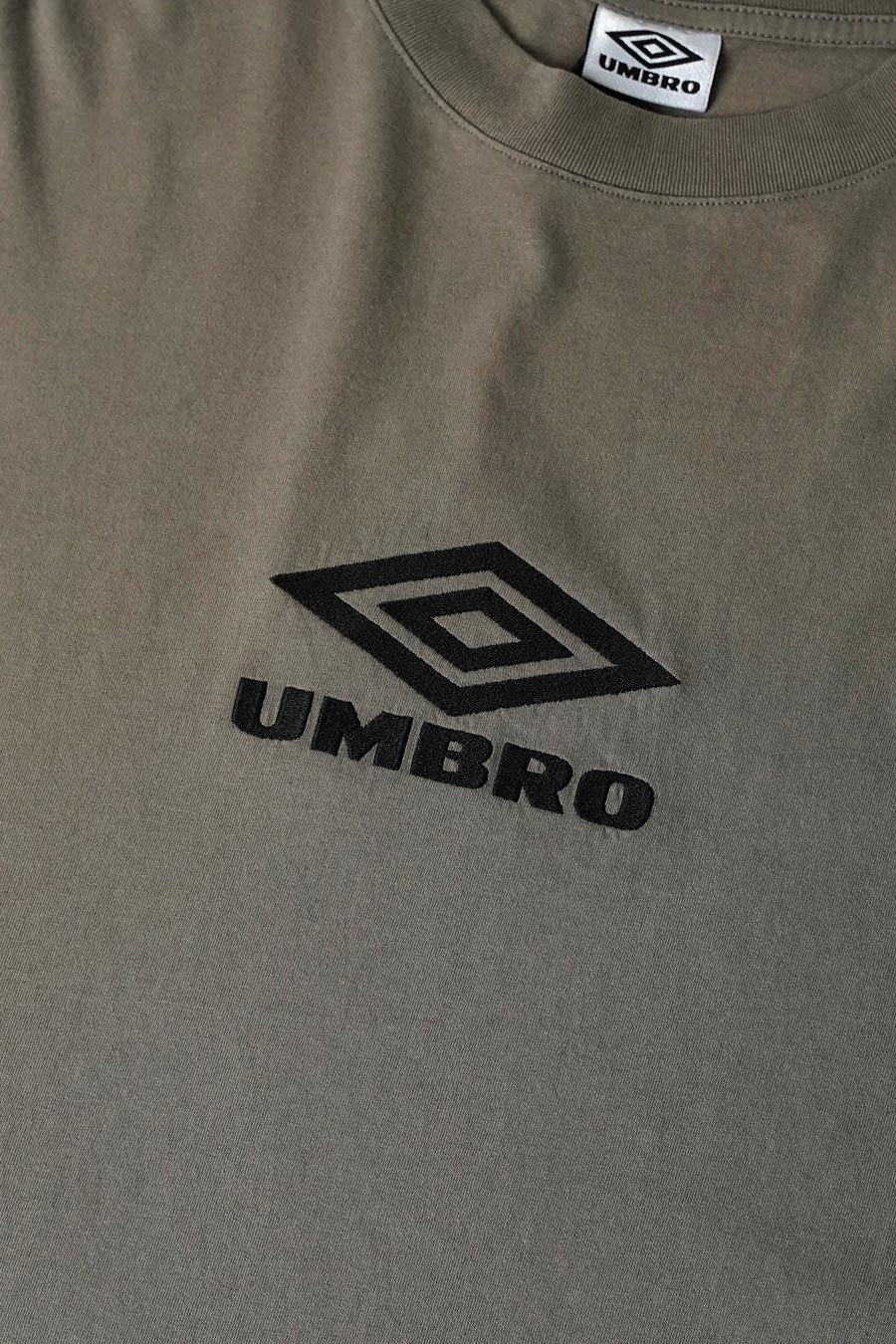 Umbro - SMOKED GREY OG LOGO T-SHIRT - LE LABO STORE