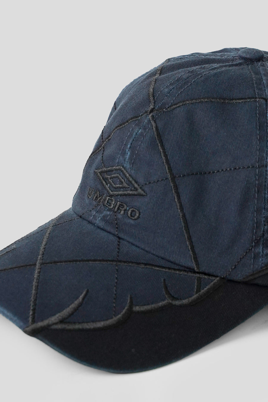 Umbro - BLUE AND BLACK ANTHRACITE COLLISION CAP - LE LABO STORE