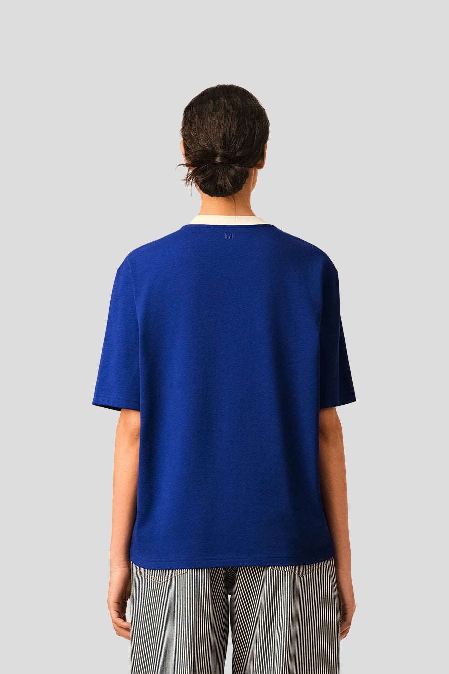 AMI PARIS - T-SHIRT THANK YOU FOR BEING A FRIEND BLUE - LE LABO STORE