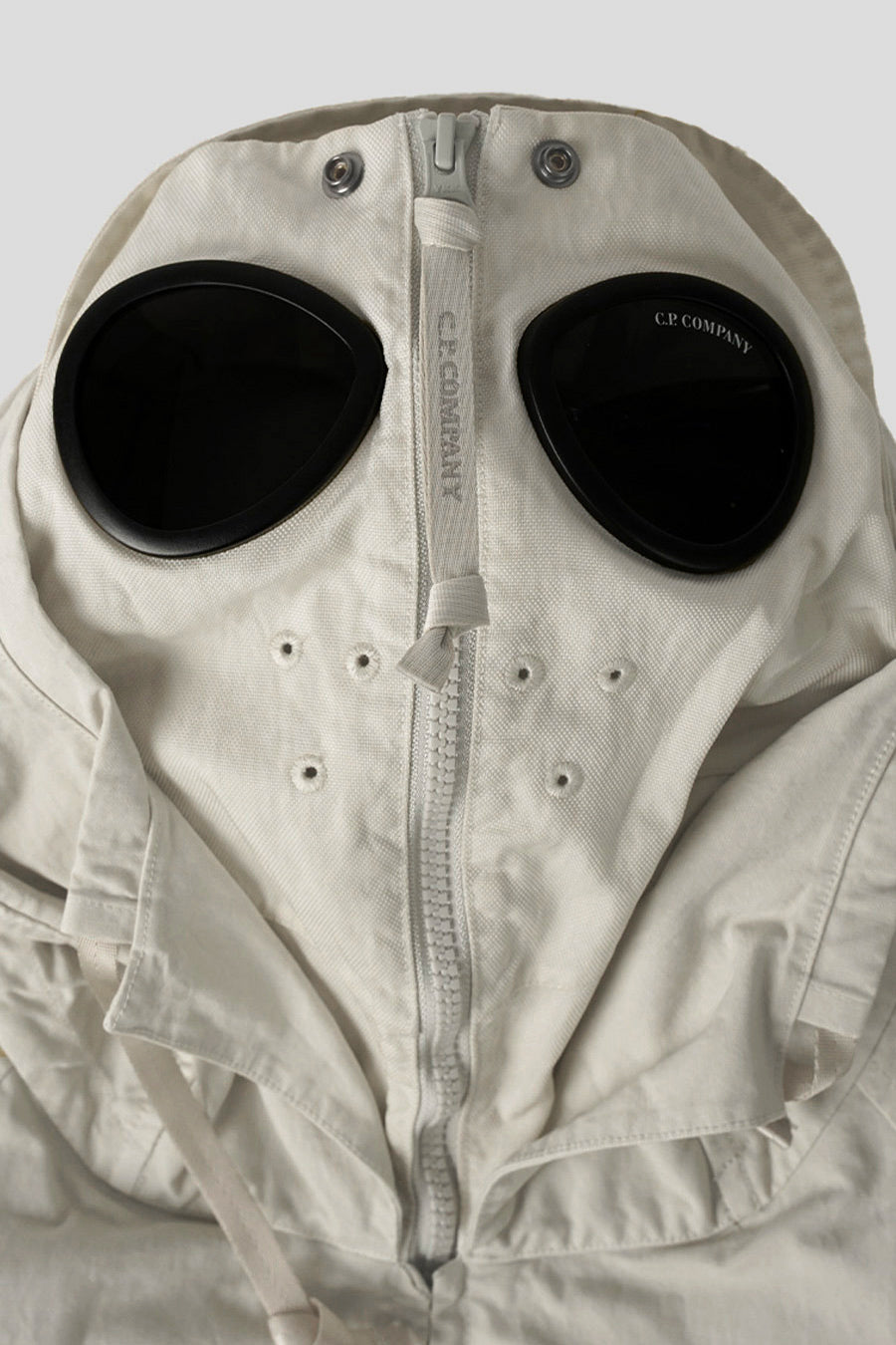 CP COMPANY - VESTE TWILL MIXED EXPLORER ÉCRUE - LE LABO STORE