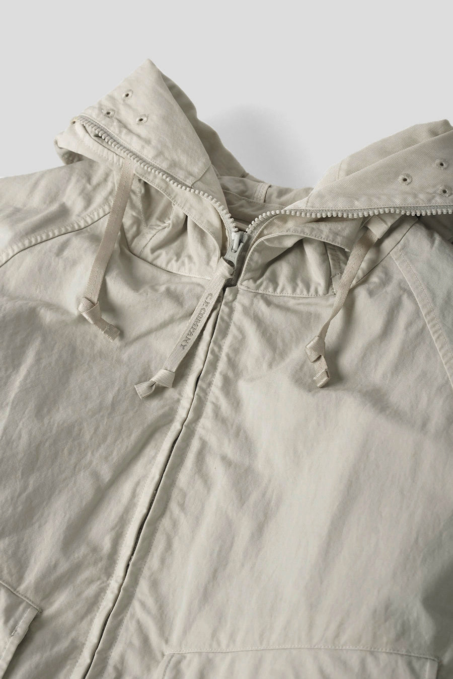 CP COMPANY - VESTE TWILL MIXED EXPLORER ÉCRUE - LE LABO STORE