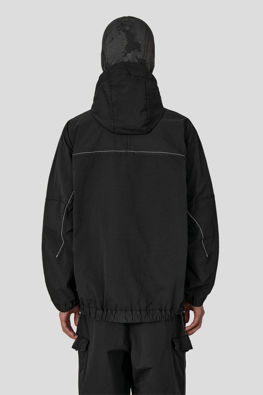 ROA HIKING - VESTE À CAPUCHE ROA X AND WANDER NOIRE - LE LABO STORE