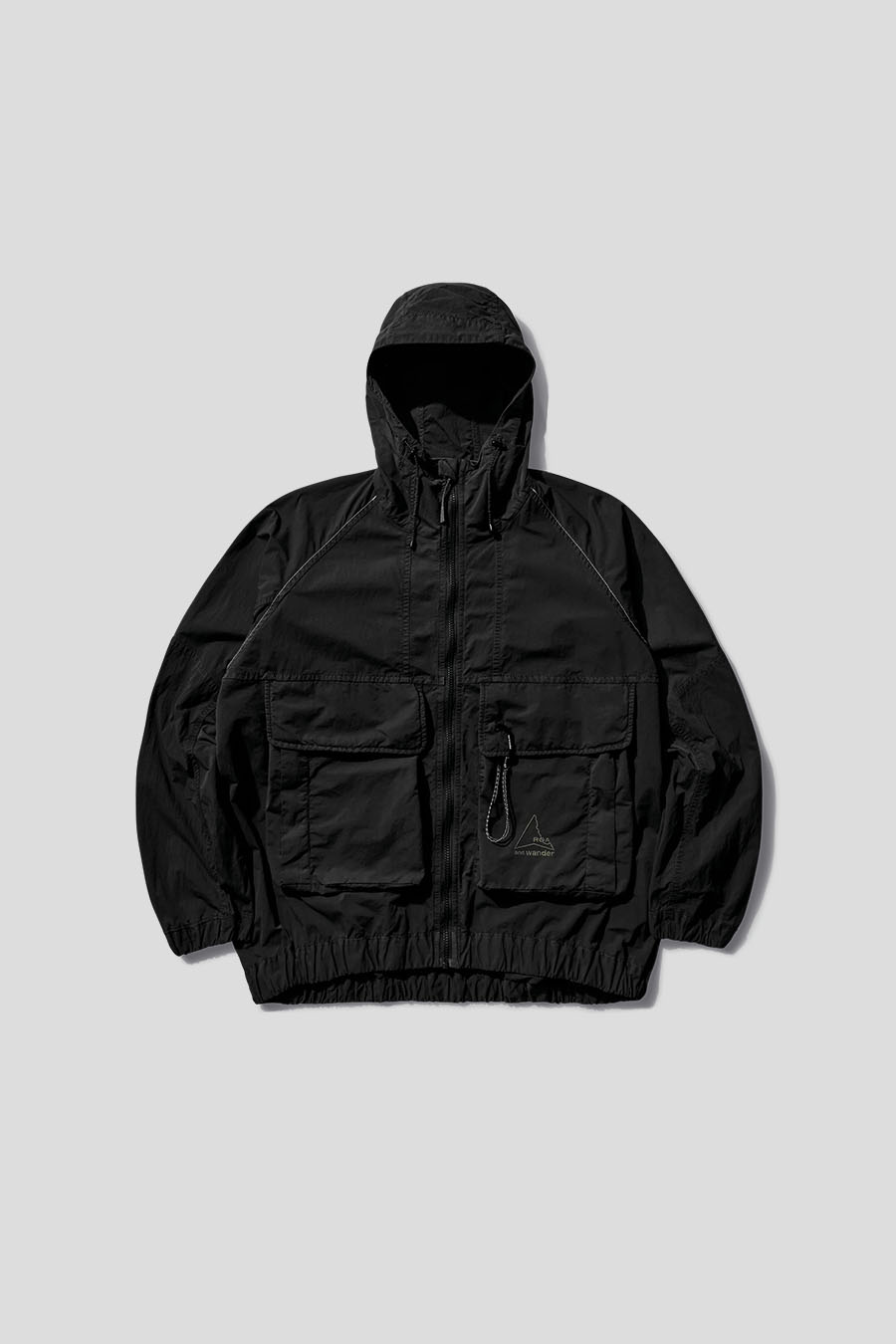 ROA HIKING - BLACK ROA X AND WANDER HOODED JACKET  - LE LABO STORE