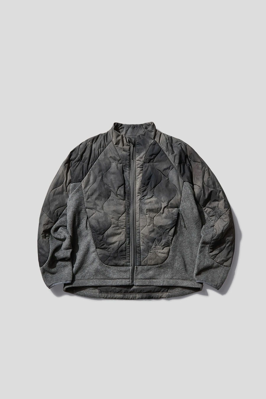 ROA HIKING - GREY ROA X AND WANDER QUILTED FLEECE JACKET  - LE LABO STORE
