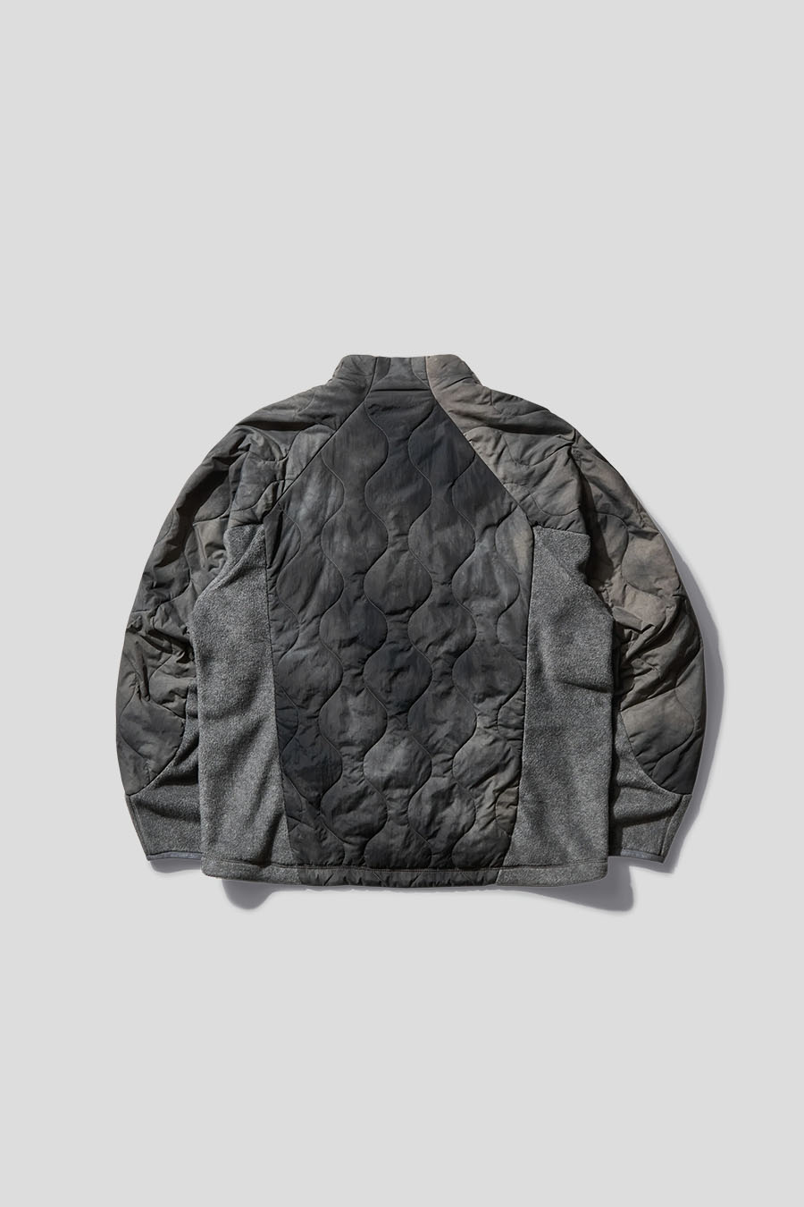 ROA HIKING - VESTE EN POLAIRE MATELASSÉ ROA X AND WANDER GRISE - LE LABO STORE
